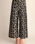 Giuliana Jacquard High Waist Pants