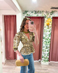 Jaynie Peplum Top