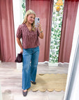 Helena Stripe Top