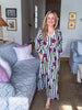 Wine & Whimsy Midi Dress