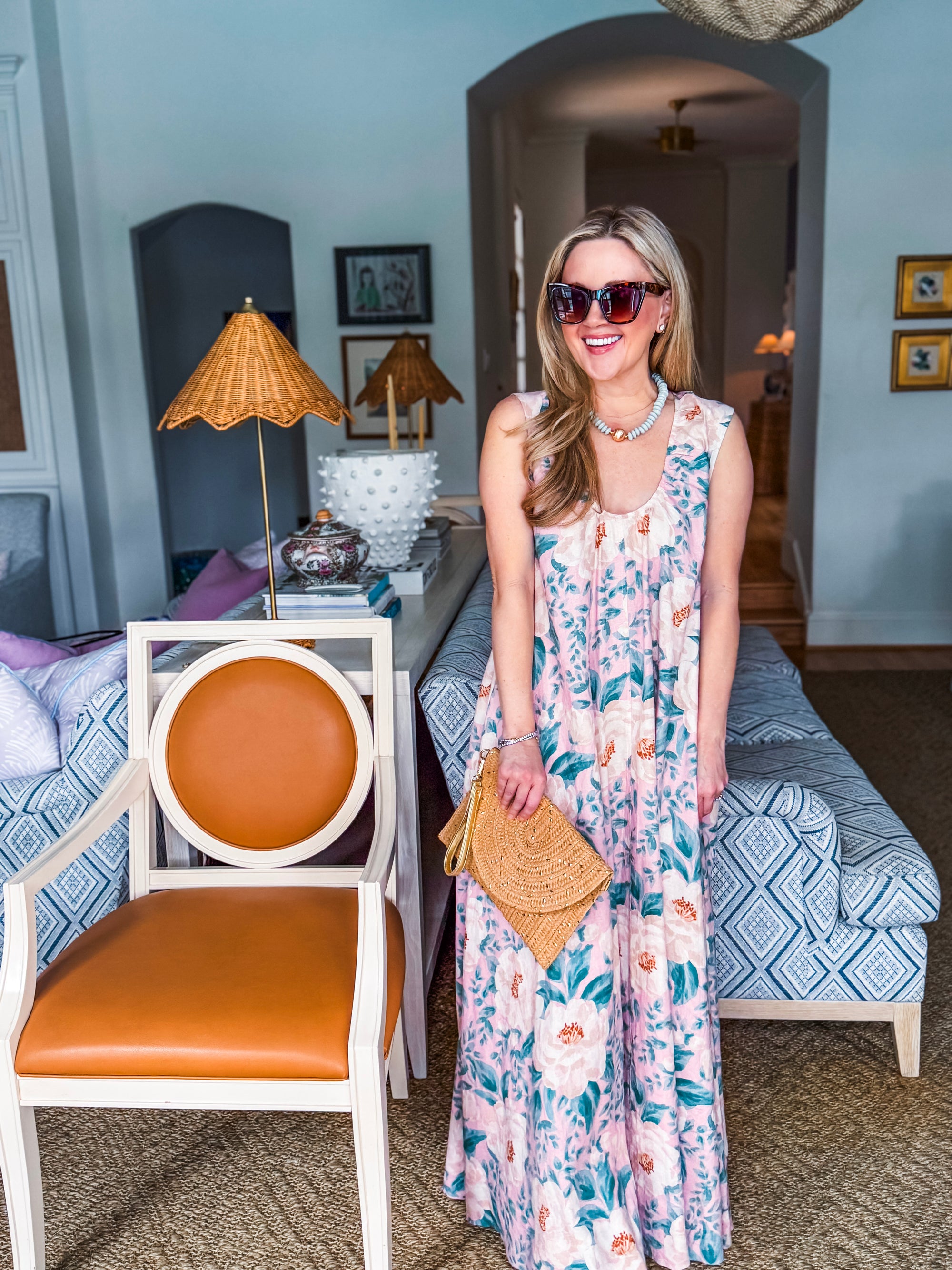 Edith Floral Maxi Dress