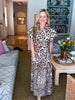 Sudden Roar Midi Dress