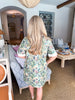 Muted Gardens Floral Mini Dress