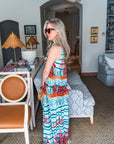 Crystal Waters Maxi Dress