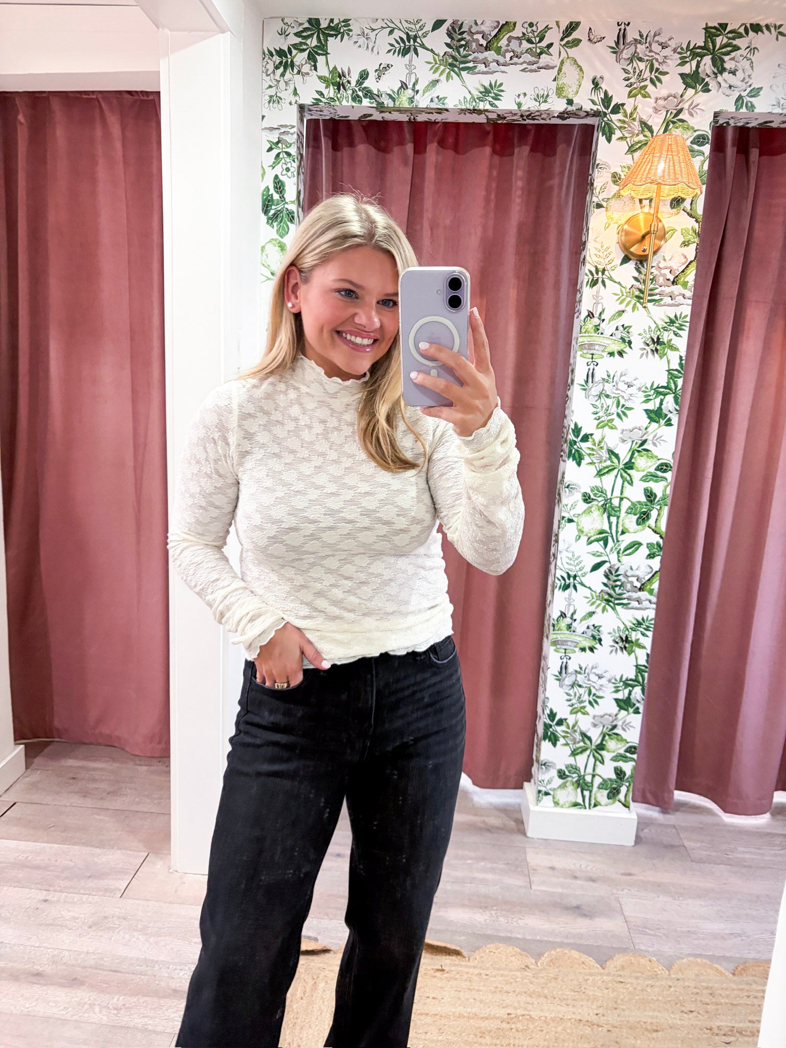Wheatfield Cottage Lace Top