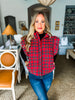 Plaid Baby Puffer Vest