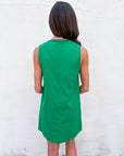 Petal Poetry Embroidered Mini Dress