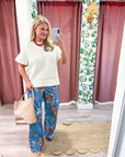 Mayfair Straight Leg Floral Pants