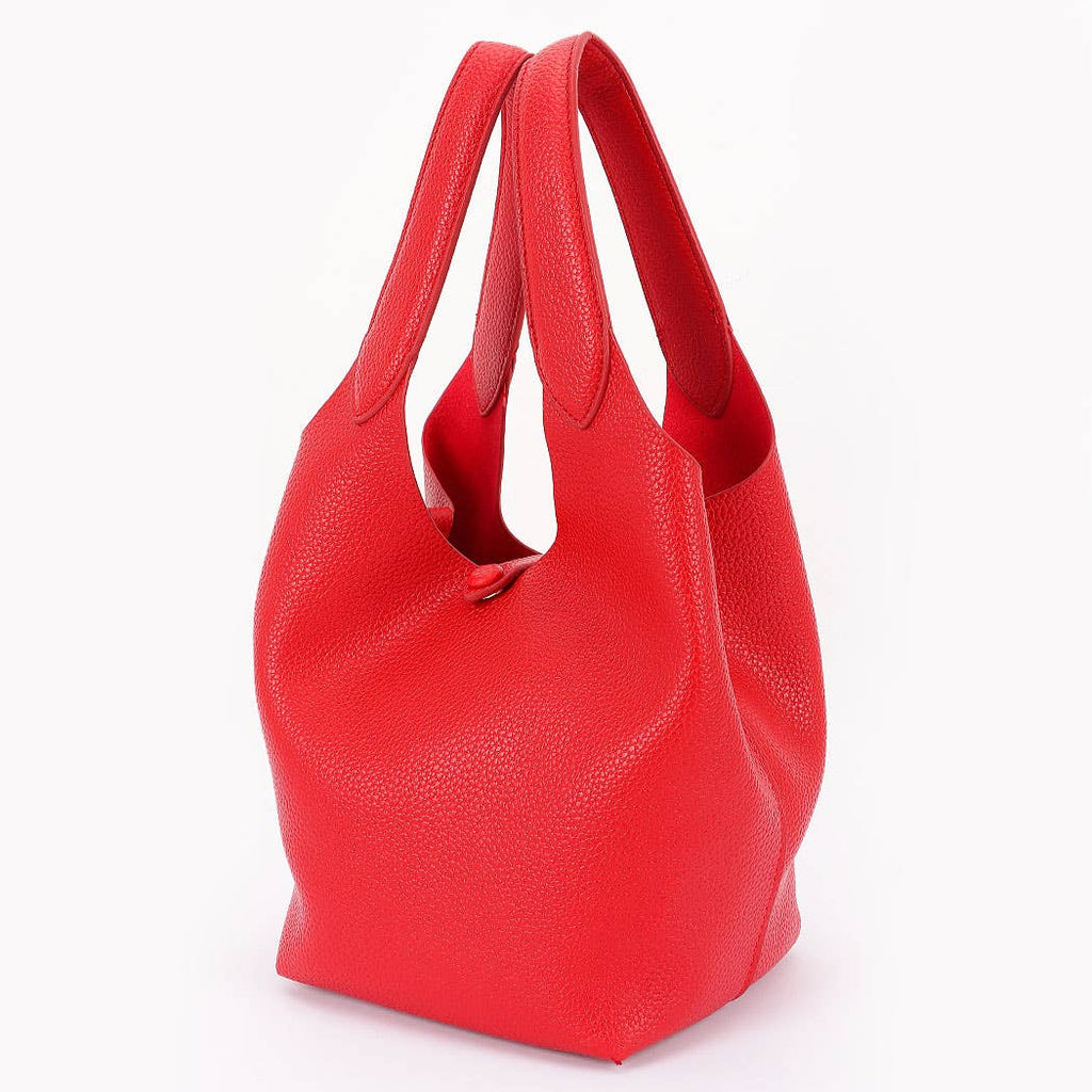Grab and Go Handbag-Red
