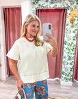 Woodland Charm Sweater-Cream