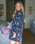 Country Fields Floral Mini Dress