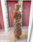Blooming Manor Midi Dress
