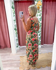 Blooming Manor Midi Dress