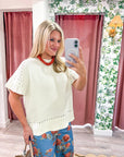 Woodland Charm Sweater-Cream