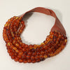 Chunky Beaded Necklace-Tortoise