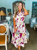 Pretty Petals Floral Midi Dress
