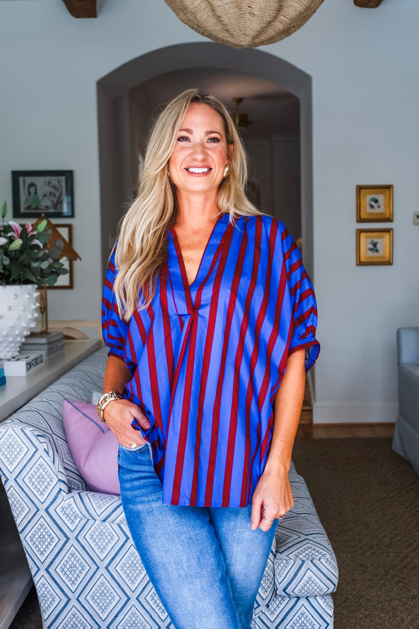 Run Around Oversized Top