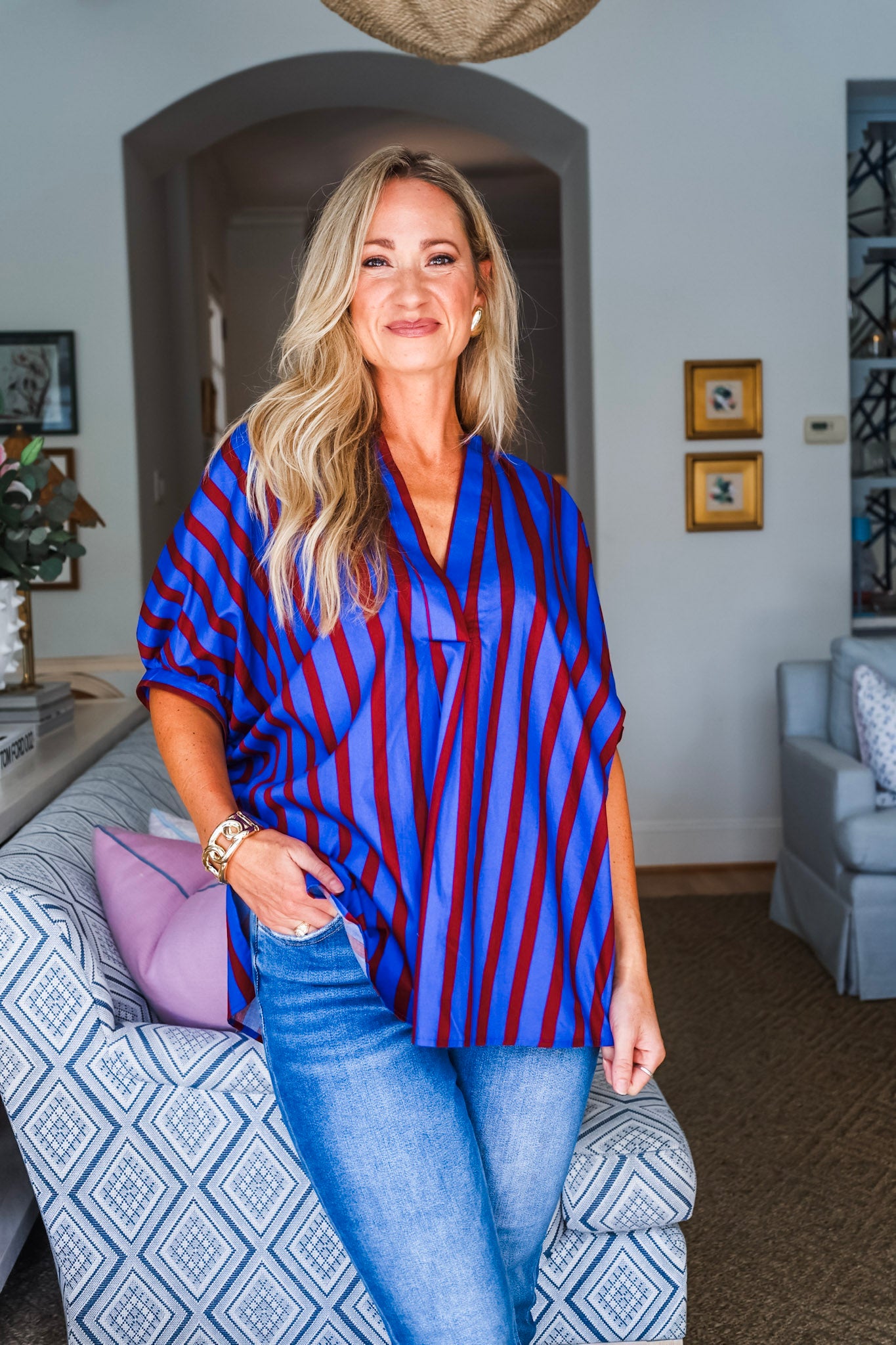 Run Around Oversized Top