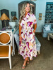 Pretty Petals Floral Midi Dress