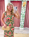 Blooming Manor Midi Dress