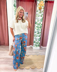 Mayfair Straight Leg Floral Pants