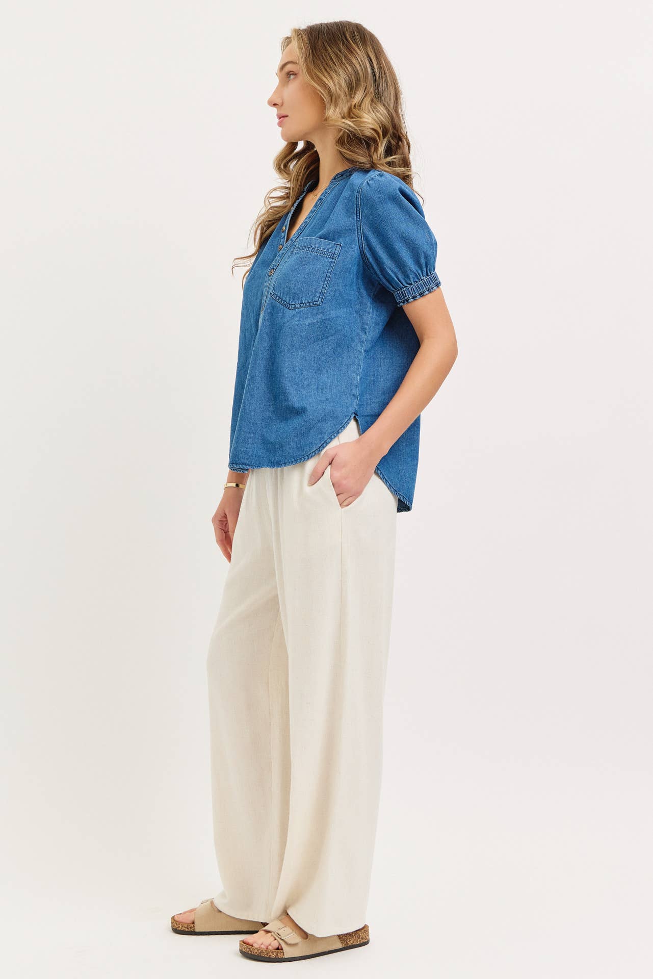 Island Air Wide Leg Pants
