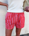 Summer Ready Striped Shorts