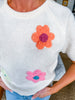 Spring Things Embroidered Sweater