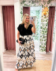 Midnight in Jaipur Midi Skirt