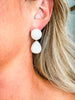 Teardrop Pearl Earrings