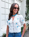Sweet Prairie Embroidered Top