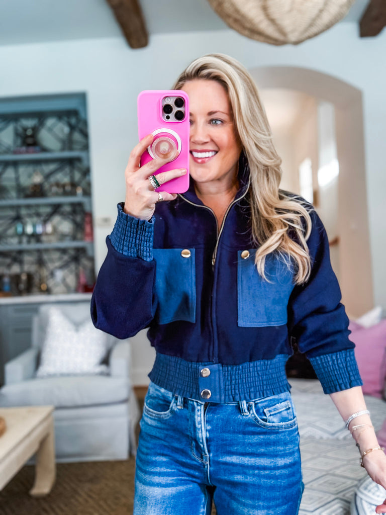 Next Adventure Mock Neck Jacket