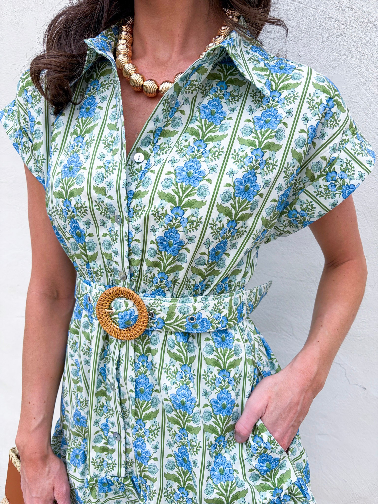 Botanical Dream Mini Dress