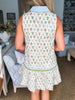 Chasing Hearts Floral Dress-Cream