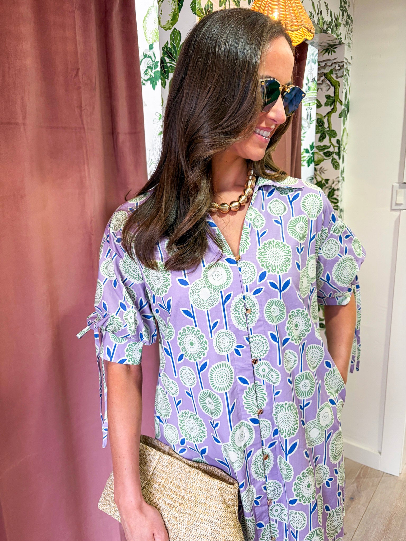In Full Bloom Mini Dress