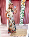 Floral Vista Midi Dress