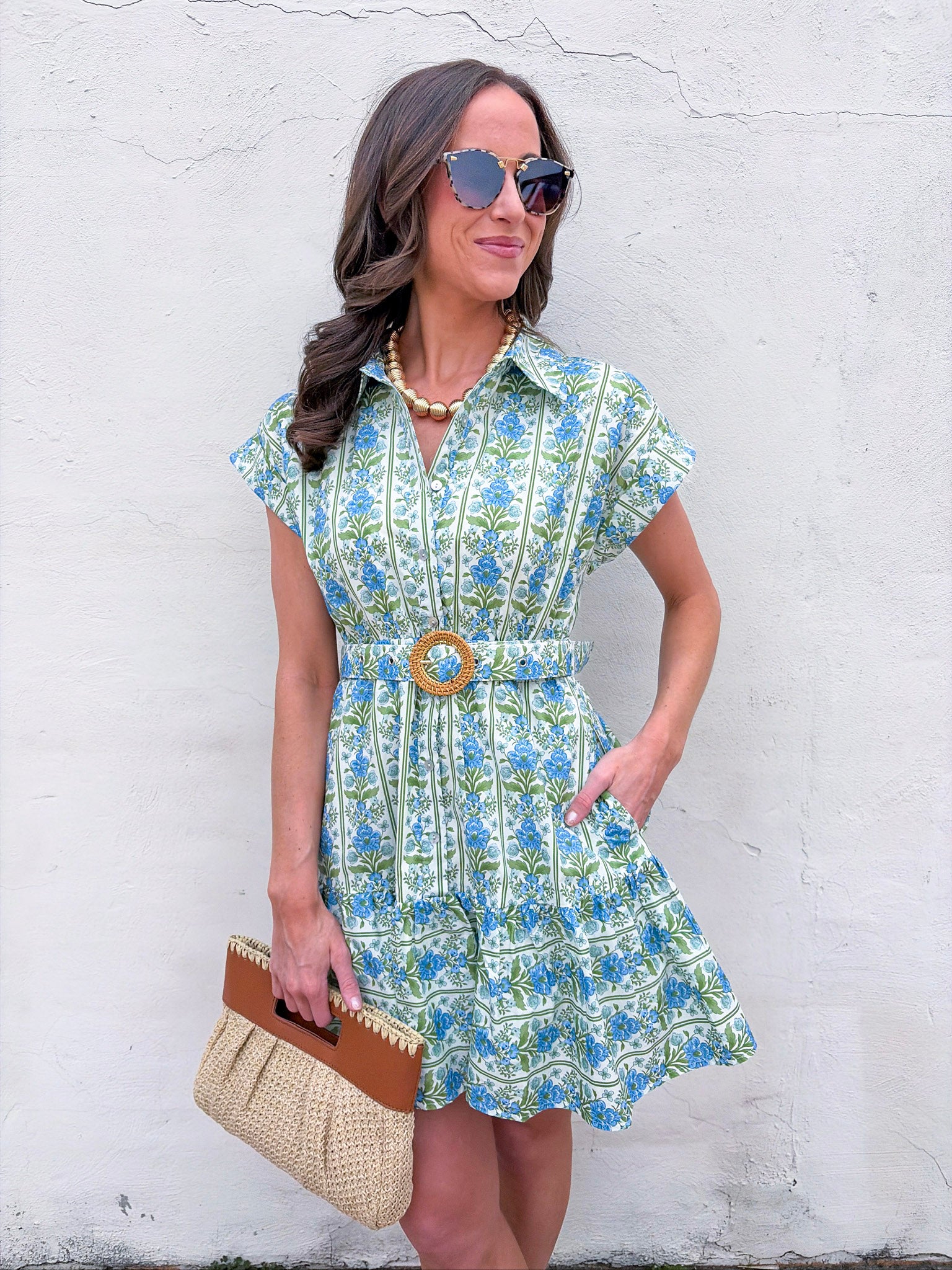 Botanical Dream Mini Dress