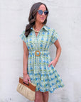 Botanical Dream Mini Dress