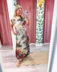 Floral Vista Midi Dress