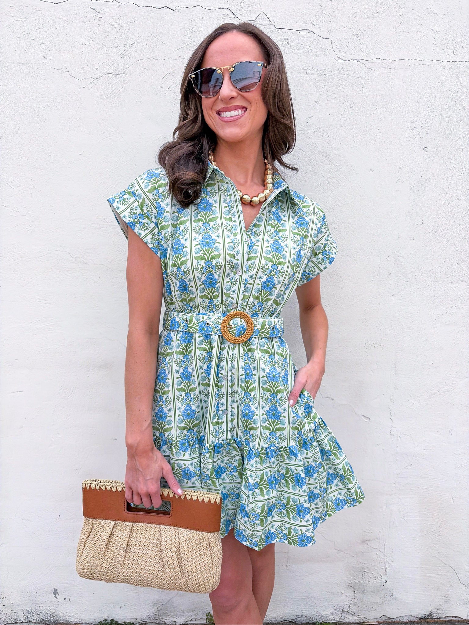 Botanical Dream Mini Dress