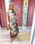 Floral Vista Midi Dress