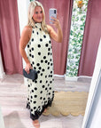 Polka Charm Maxi Dress
