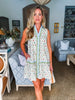 Chasing Hearts Floral Dress-Cream