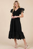 Vintage Love Smocked Midi Dress