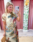 Floral Vista Midi Dress