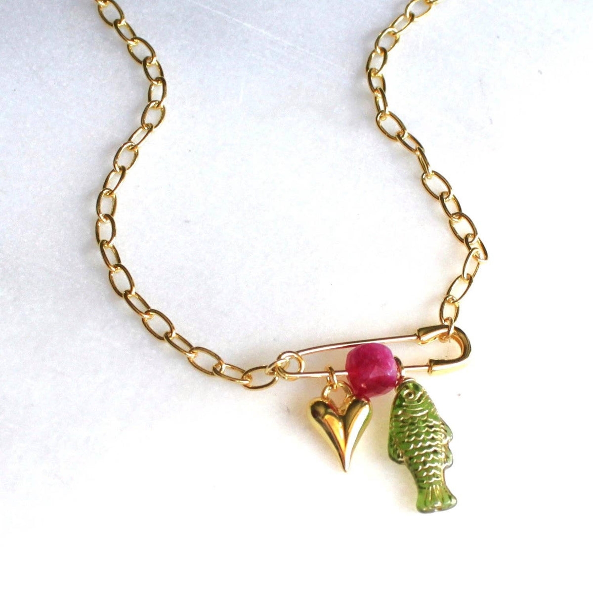 Desert Talisman Charm Necklace