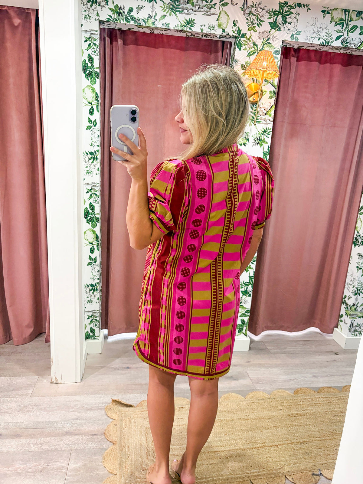 Sweetest Day Puff Sleeve Mini Dress