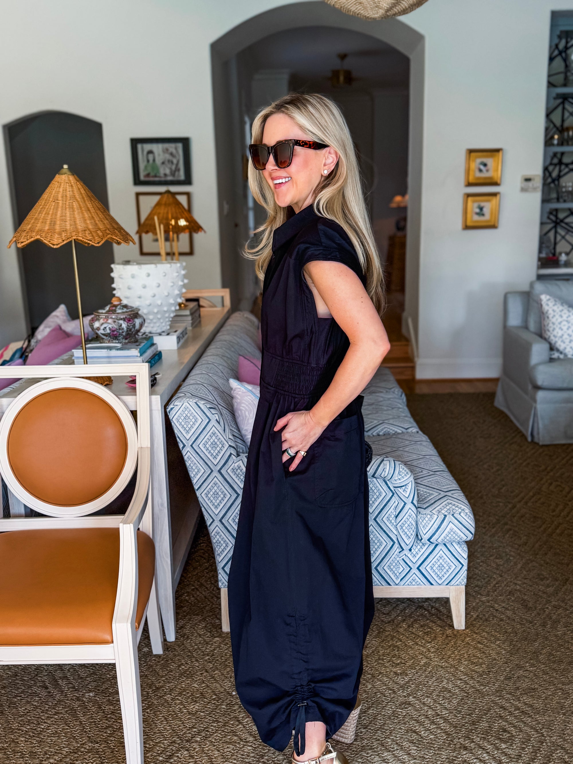 Chic Walk Wide Leg Jumpsuit