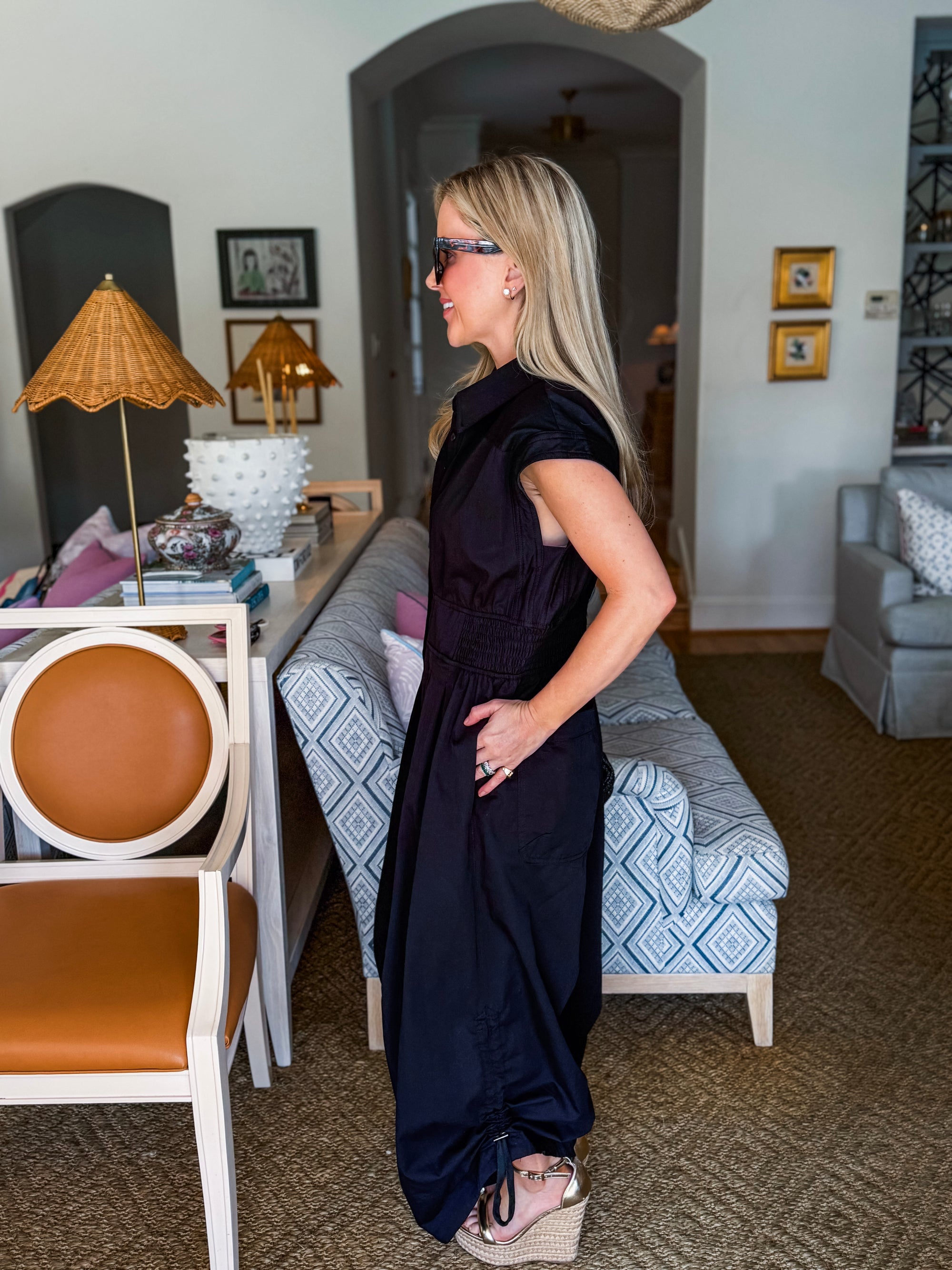 Chic Walk Wide Leg Jumpsuit