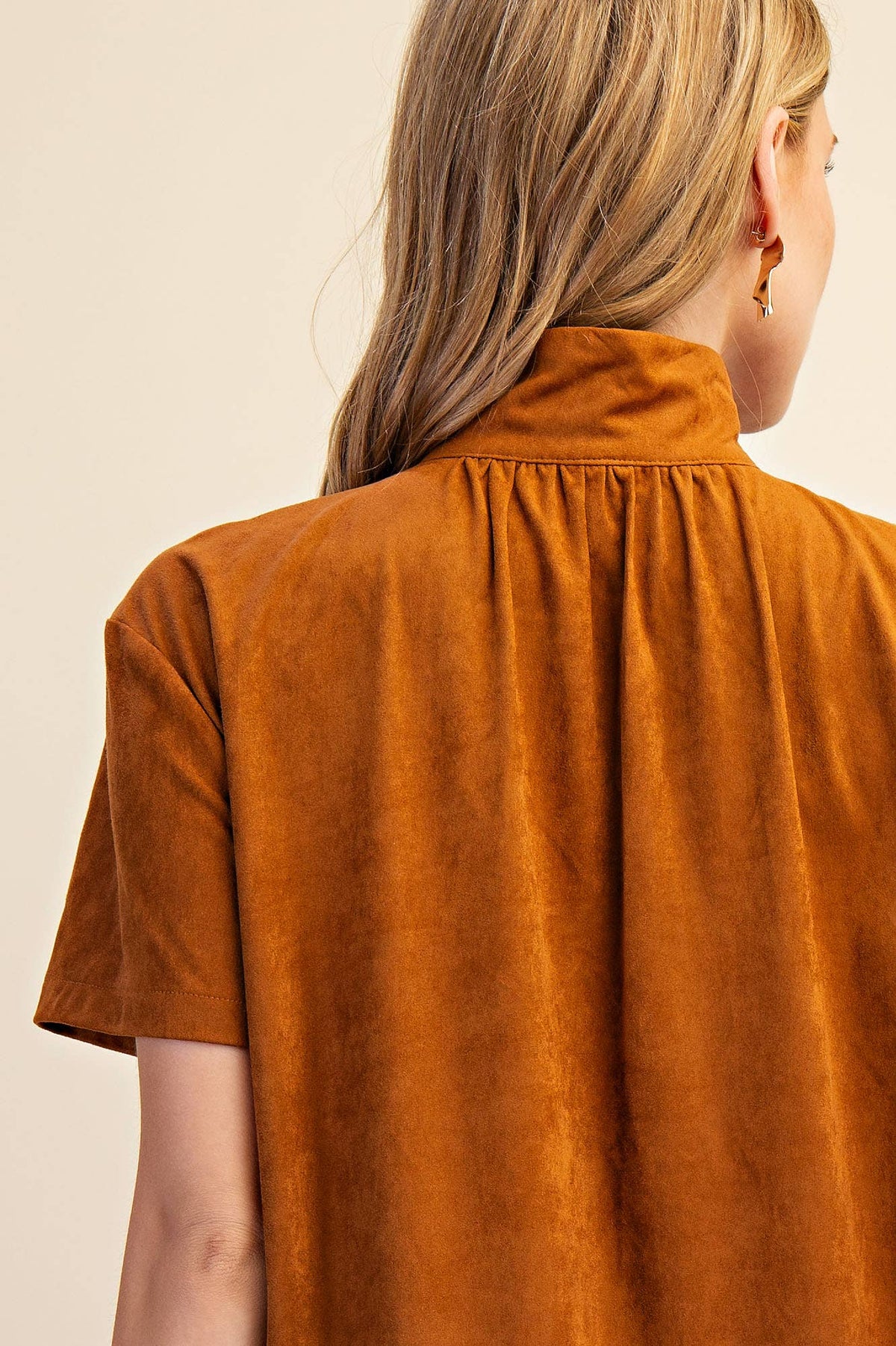 Margaux Mini Dress-Camel